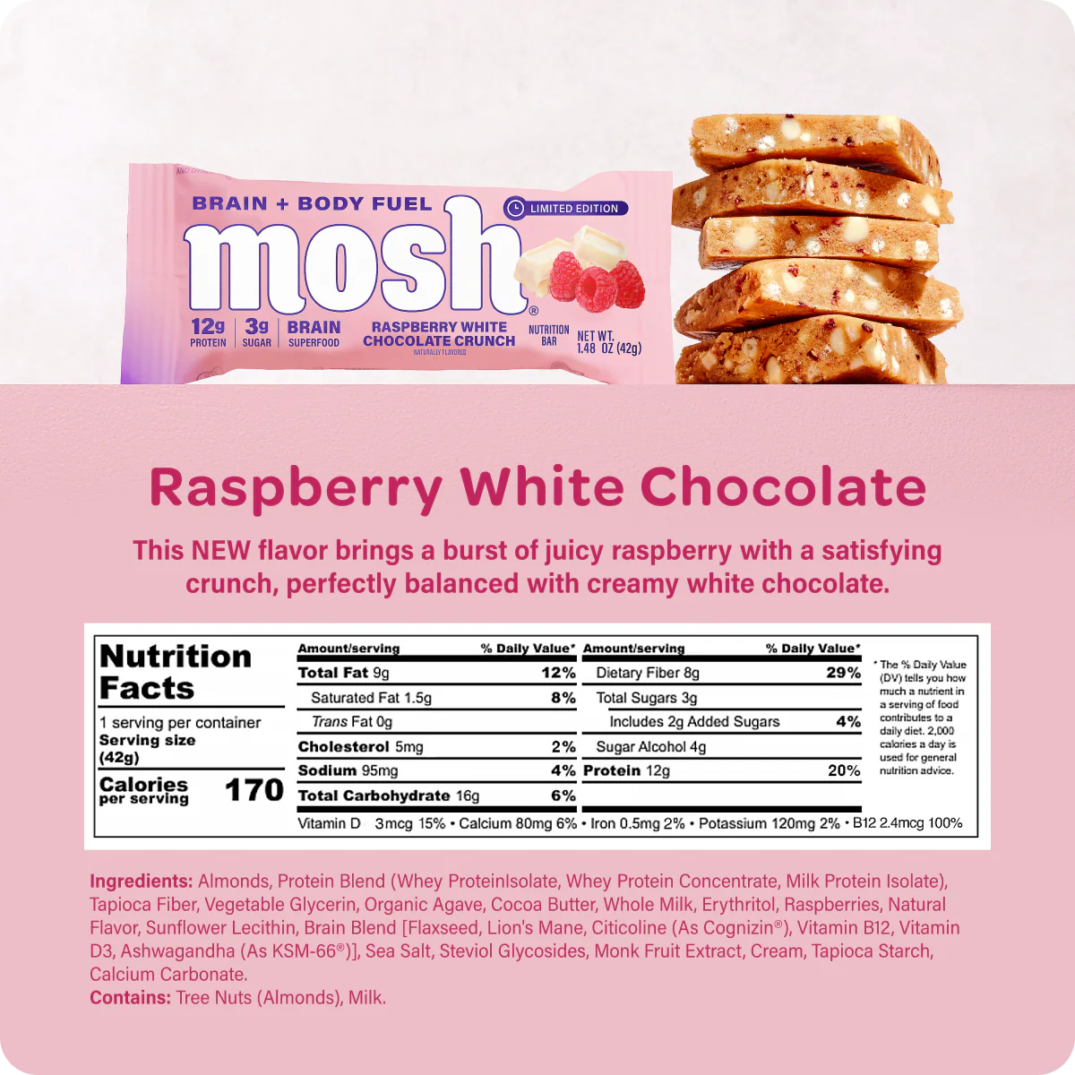 Raspberry White Chocolate Crunch - Image 4